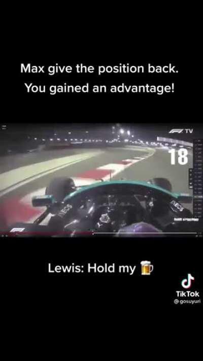 No explanation needed. Rule 27.3 FIA rulebook