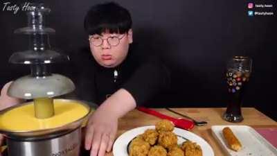 Remember the cheese guy the other day? He finally achieved what he attempted before.