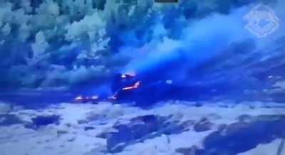 Video of the SU-34 that was shaking and flying away. Today 4 planes were destroyed: 1 Su-25, 1 Su-34, 2 Su-30