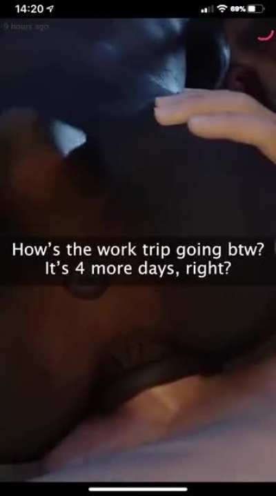 What if your bf sent a snap like this~?