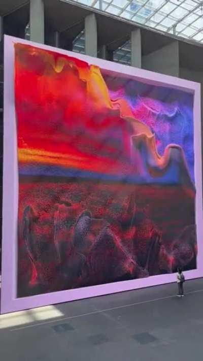 Moving art in Melbourne.