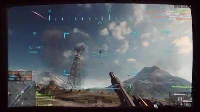 Found this 3 year old clip. Killed a jet across the map.