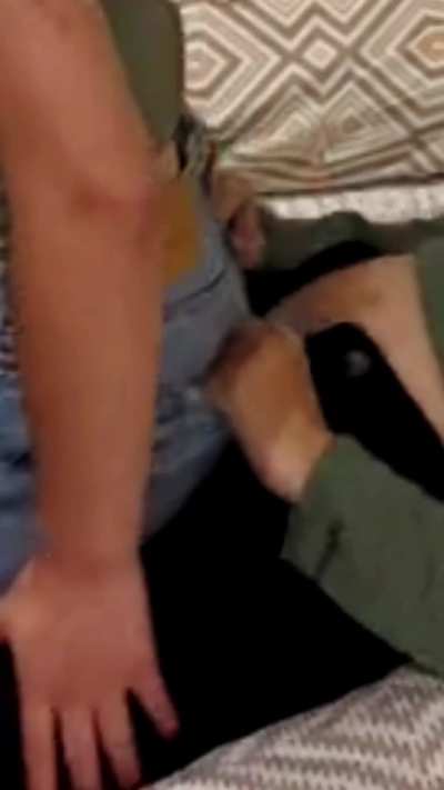 Me and bestie grinding before we leave for college