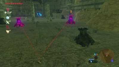 Not too impressive but I just parried two guardian beams at once!