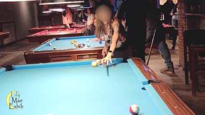 This skirt was a big hit at the pool hall! [GIF]