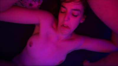 Doll loves the feeling of warm cum from someone she just met