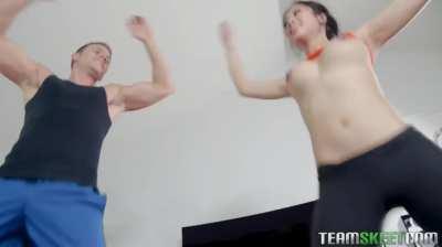 Asian [Jade Kush] Training the Weak Stud