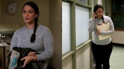 Sara Tomko being Delightfully Curvy. (Resident Alien)