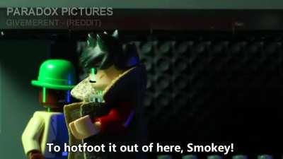 NIGERUNDAYO SMOKEY!! in LEGO Stop Motion