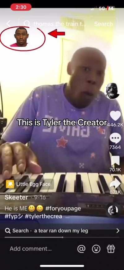 Tyler on that Hit Era zaza,