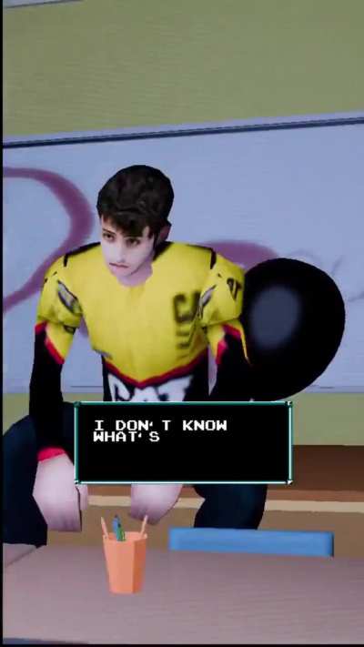 dropout but it's a low quality PS1 game