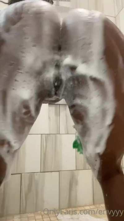 Soapy ass clapping
