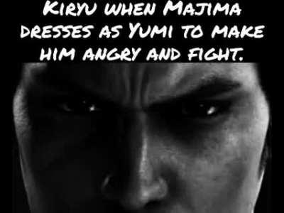 Majima went too far.