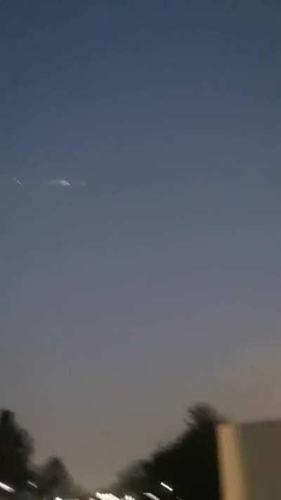 Meteorite seen in Bryanston 😳anyone else see it?