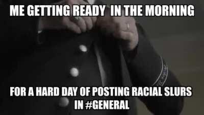 Sharp dressed neckbeard