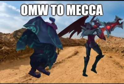 halaltrox and Jacques to mecca