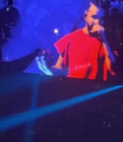 Literally falling for someone