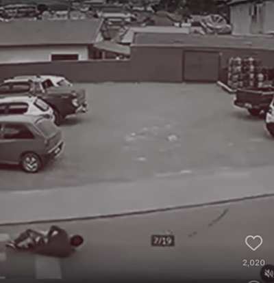 Look all ways when crossing the street