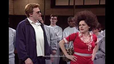 Molly Shannon Attacks Men's Balls in Saturday Night Live 25x13