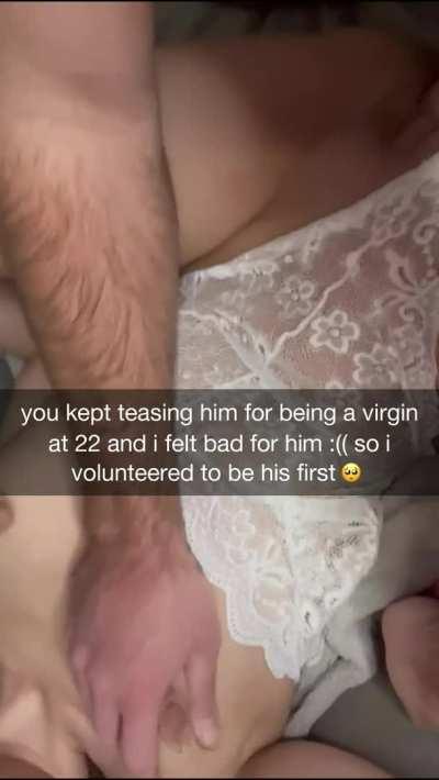 she's just being nice :)