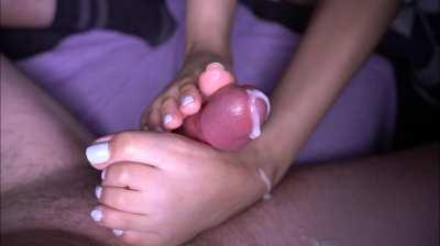 Love it when feet finish the job