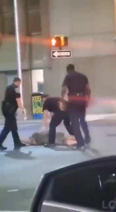 She went down like a sack of shit