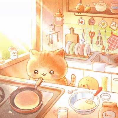 Make pancakes by @tatamaoekaki