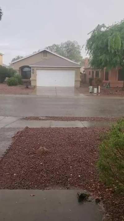 Monsoon season in Arizona