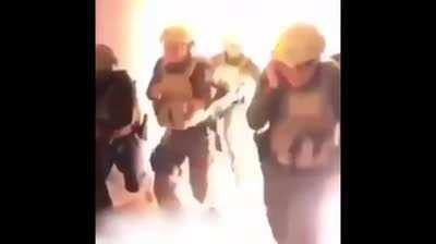 WCGW trying to throw a live grenade through the wall?