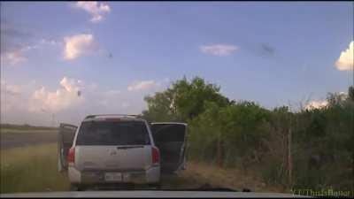 Clown car drives through Texas