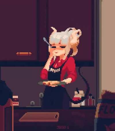 The Smoothest Helltaker GIF Ever