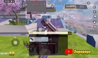 Hahah imagine getting hit by an smrs that was not targeted at you. 😂😂😂