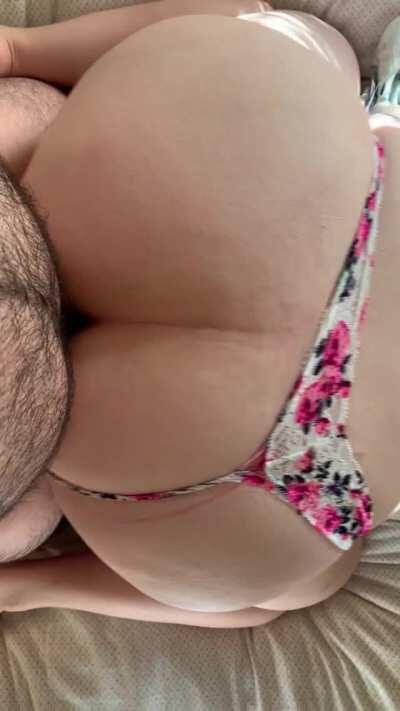 My big ass jiggling with every hit and you can hear how wet my pussy is. [F][M]