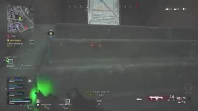 How to clear the roof in 5 seconds (4 men teamwipe)