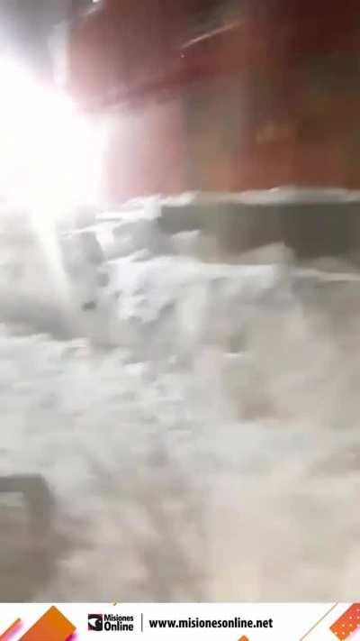 Así festejaron la victoria de la selección Argentina en la Antártida a -49° 