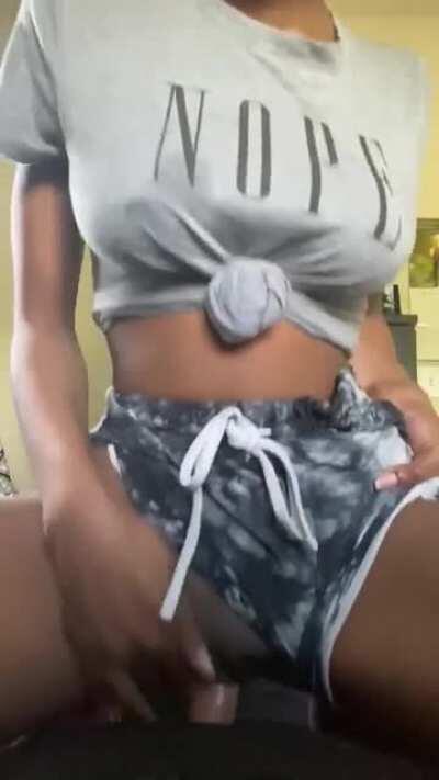 She did exactly what I was hoping for around 30 seconds in