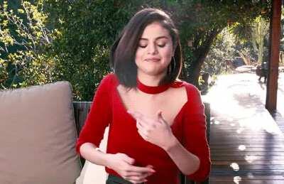 When you ask Selena where she wants you to come before she heads to the studio