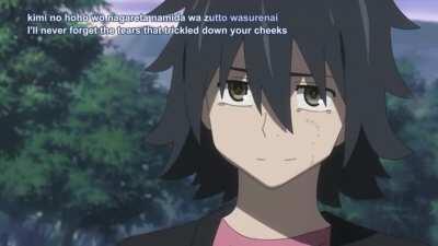 non weeb: anime is not that sad. anohana: exist