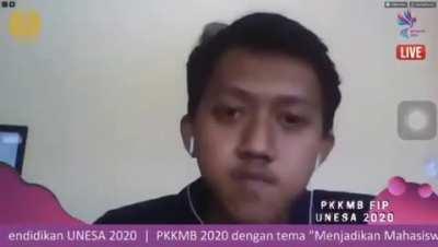 Idenya siapa coba ngadain Ospek Online?