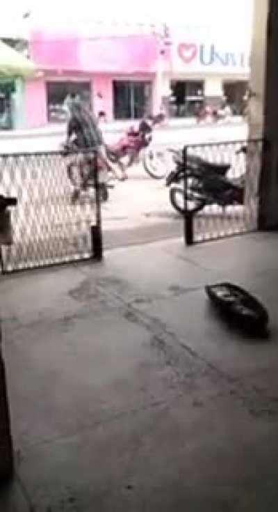 WCGW Trying to impress your mom on a motorbike