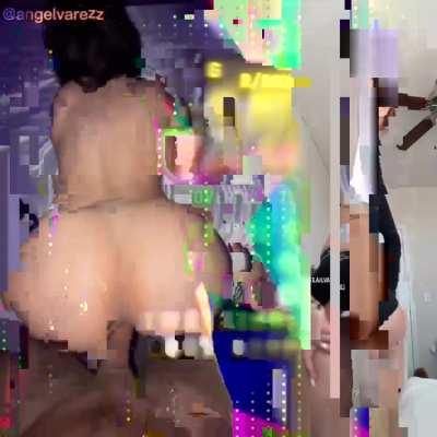 Slim Thick latina Catches Backshots😳😵‍💫