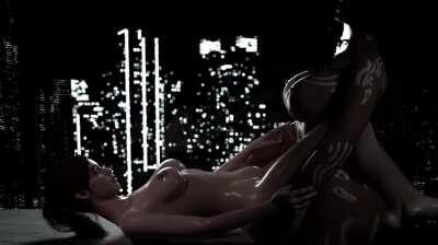 Claire gets fucked by Futa Sheva (ScrappyCoco) [Resident Evil]