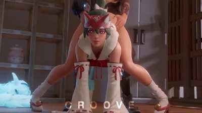 Kiriko gets fuck (croove)