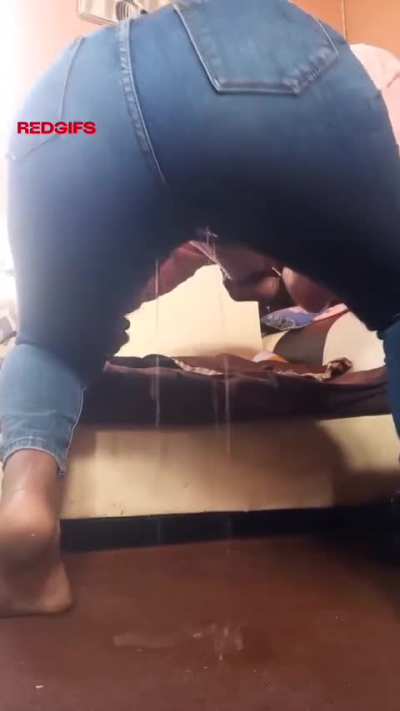 Jeans are better when they're wet