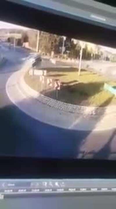 Roundabout? I guess i will just fly over it