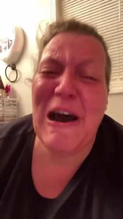 MAGA woman has a breakdown over Biden being inaugurated