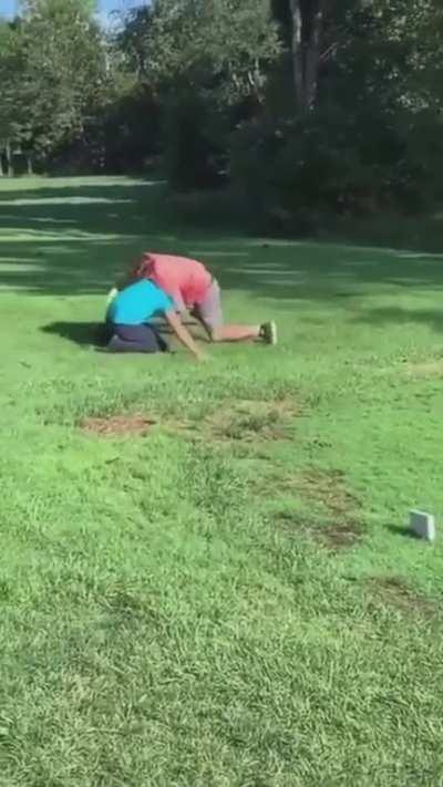 Lighting fast back-take