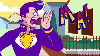 [OC] Josuke finds a weird cat