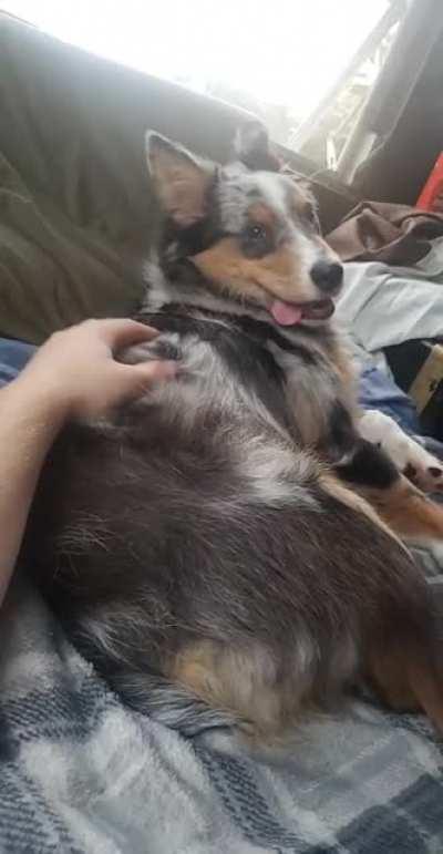 He shows his appreciation time to time😛