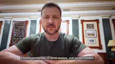 President Zelenskyy: rxssia must feel what war is. We are working to affect their war economy. I thank everyone in 🇺🇦 who are making this possible. ✌️